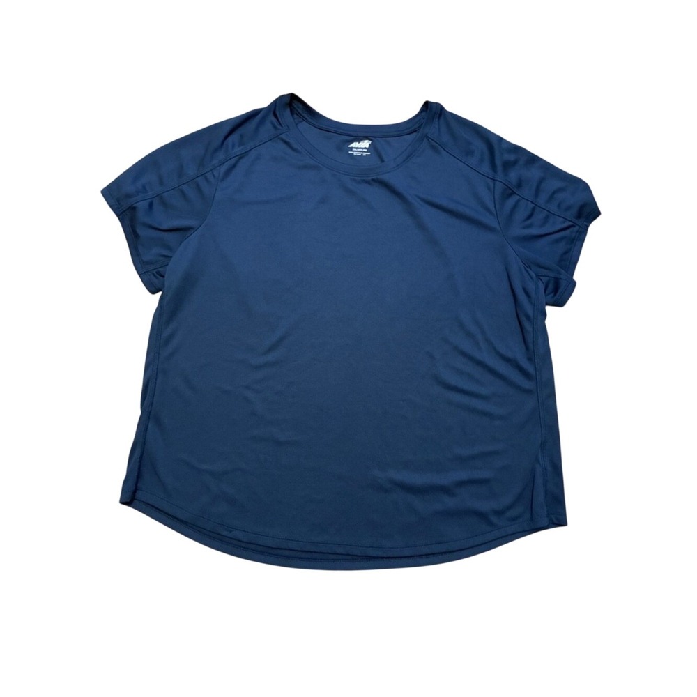 Women's Navy Short Sleeve Dri-FIT Tee XL